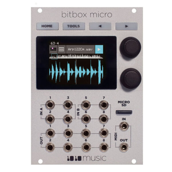 1010music Bitbox Micro – Compact Sampling Module