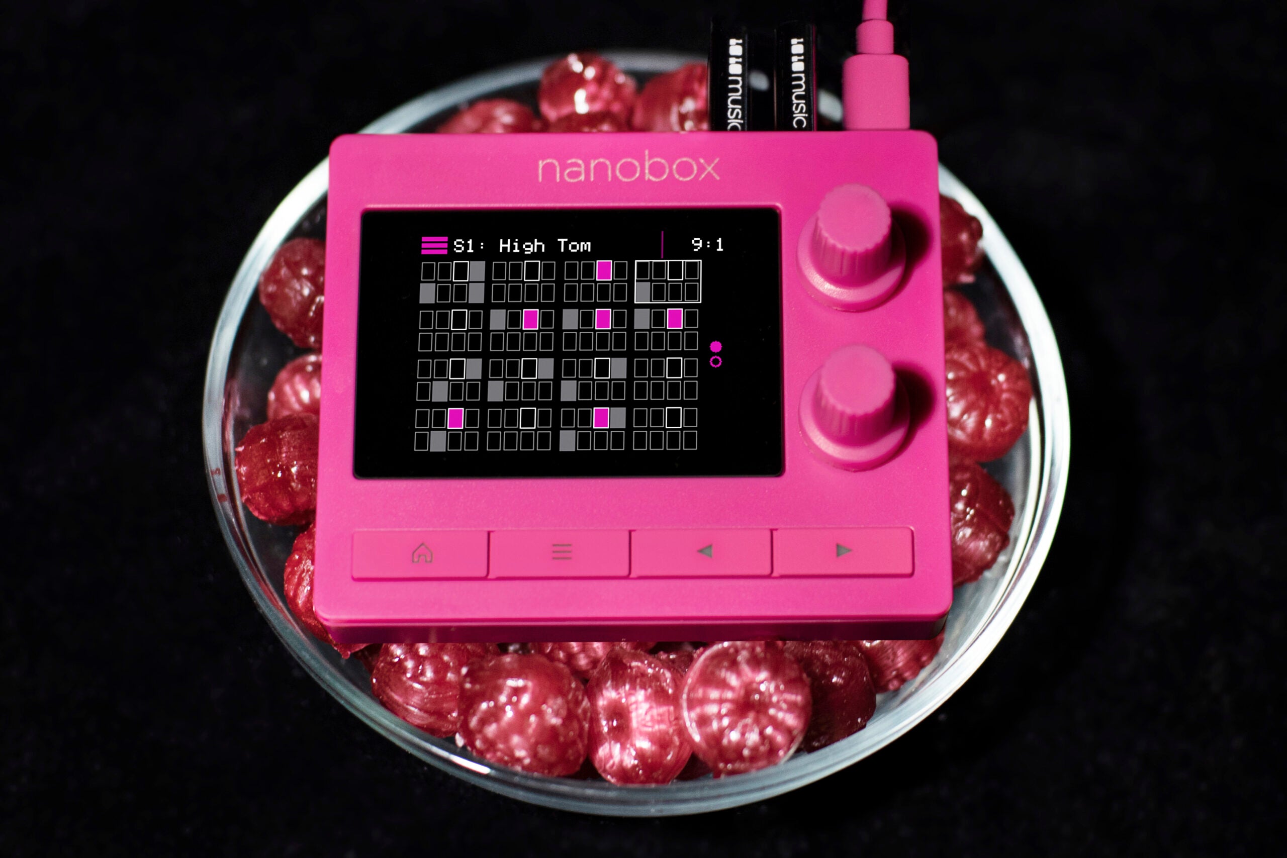 1010music Nanobox Razzmatazz Ultracompact Drum Synthesizer