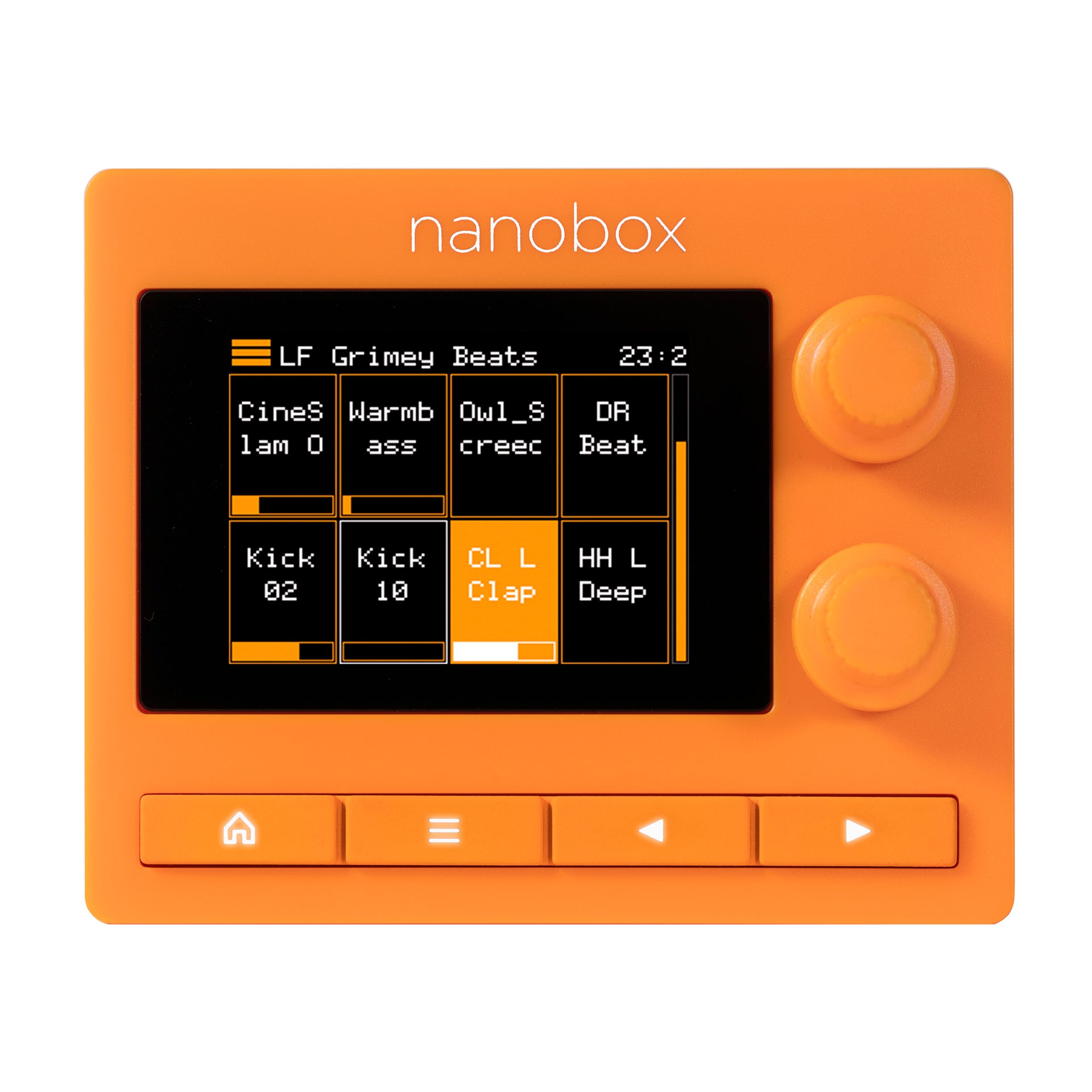 1010music Nanobox Tangerine Sampler Module