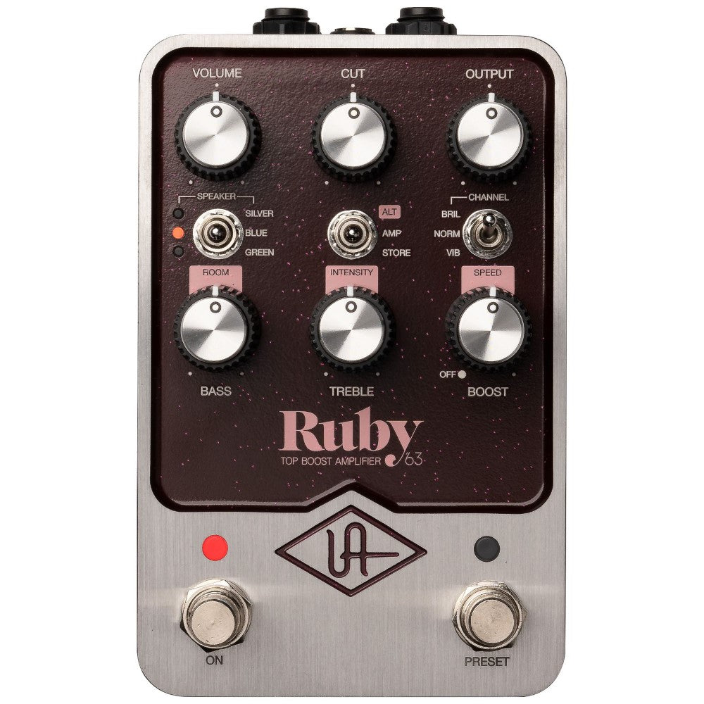 Universal Audio UAFX Ruby '63 Top Boost - ギター