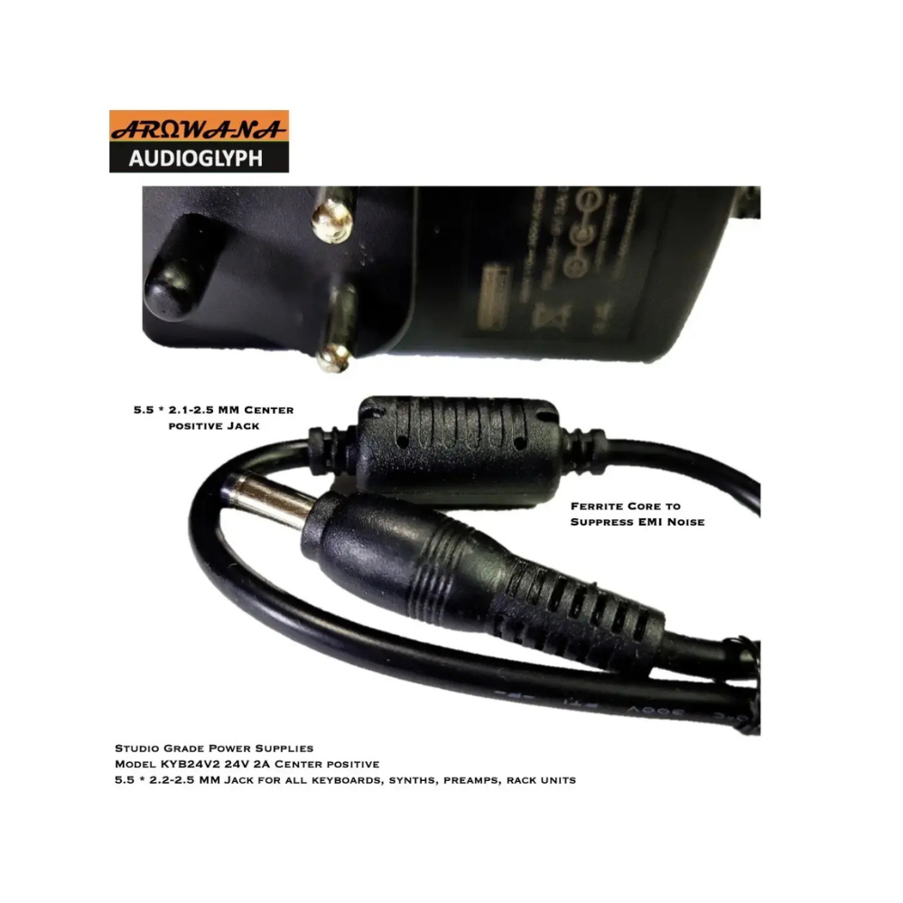 Arowana Audioglyph 24V 2A Adapter