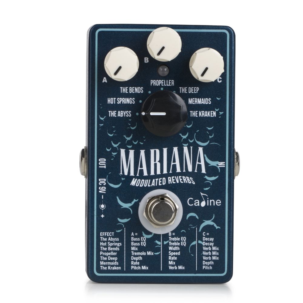 Caline CP-507 Mariana Modulated Reverb Pedal