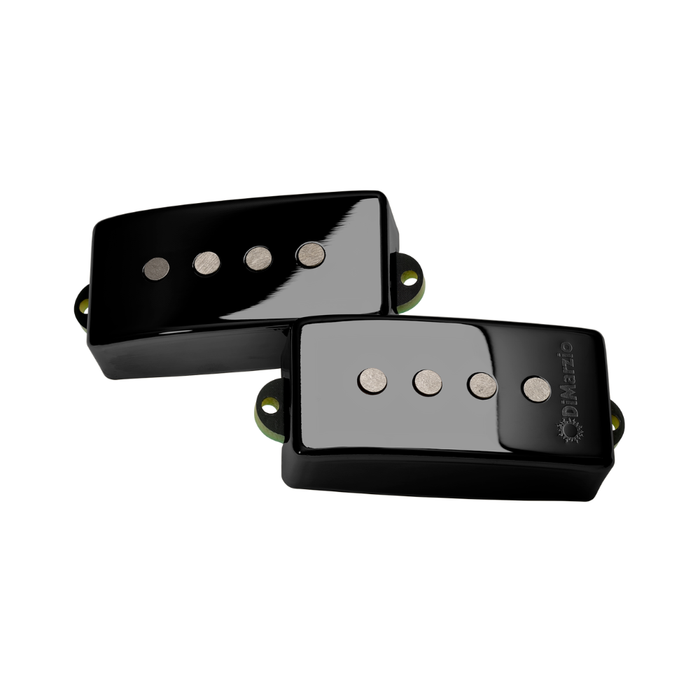 DiMarzio Sixties P Precision Bass Pickup, Gloss Metal Black