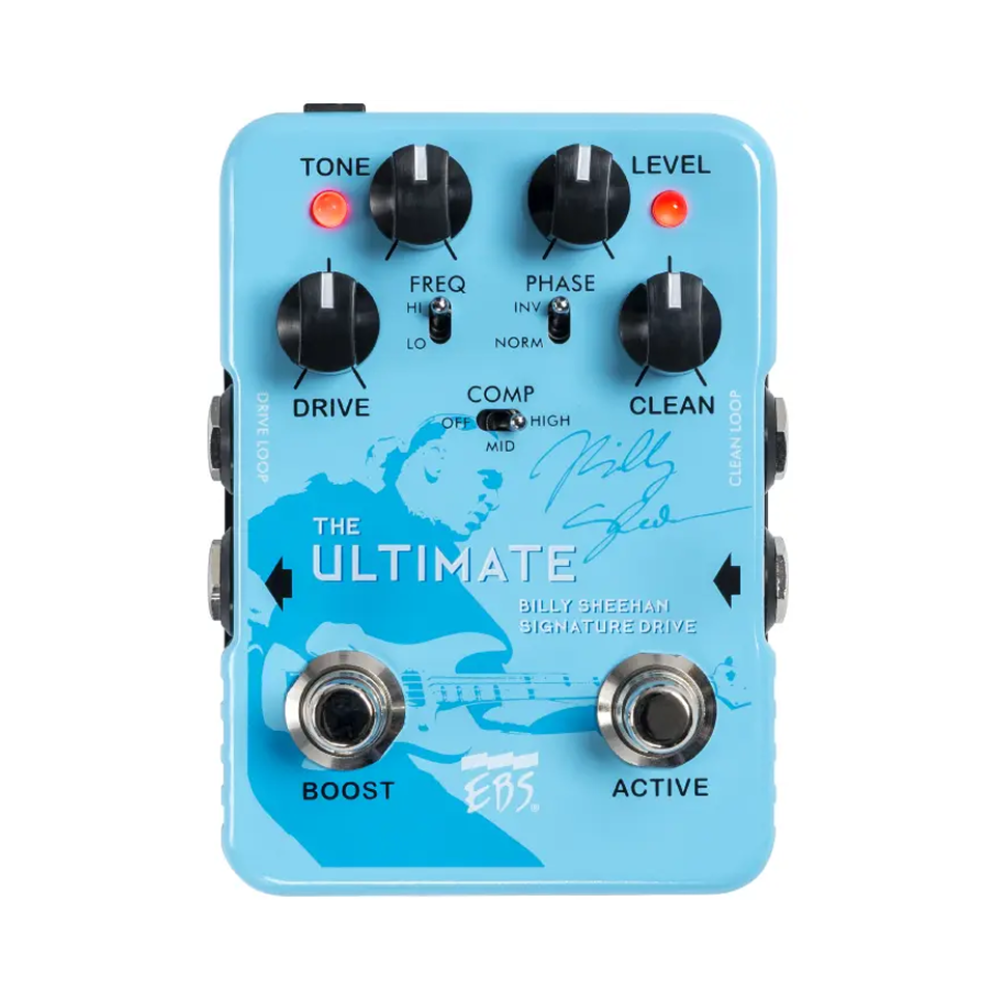 EBS Billy Sheehan Ultimate Signature Drive Pedal