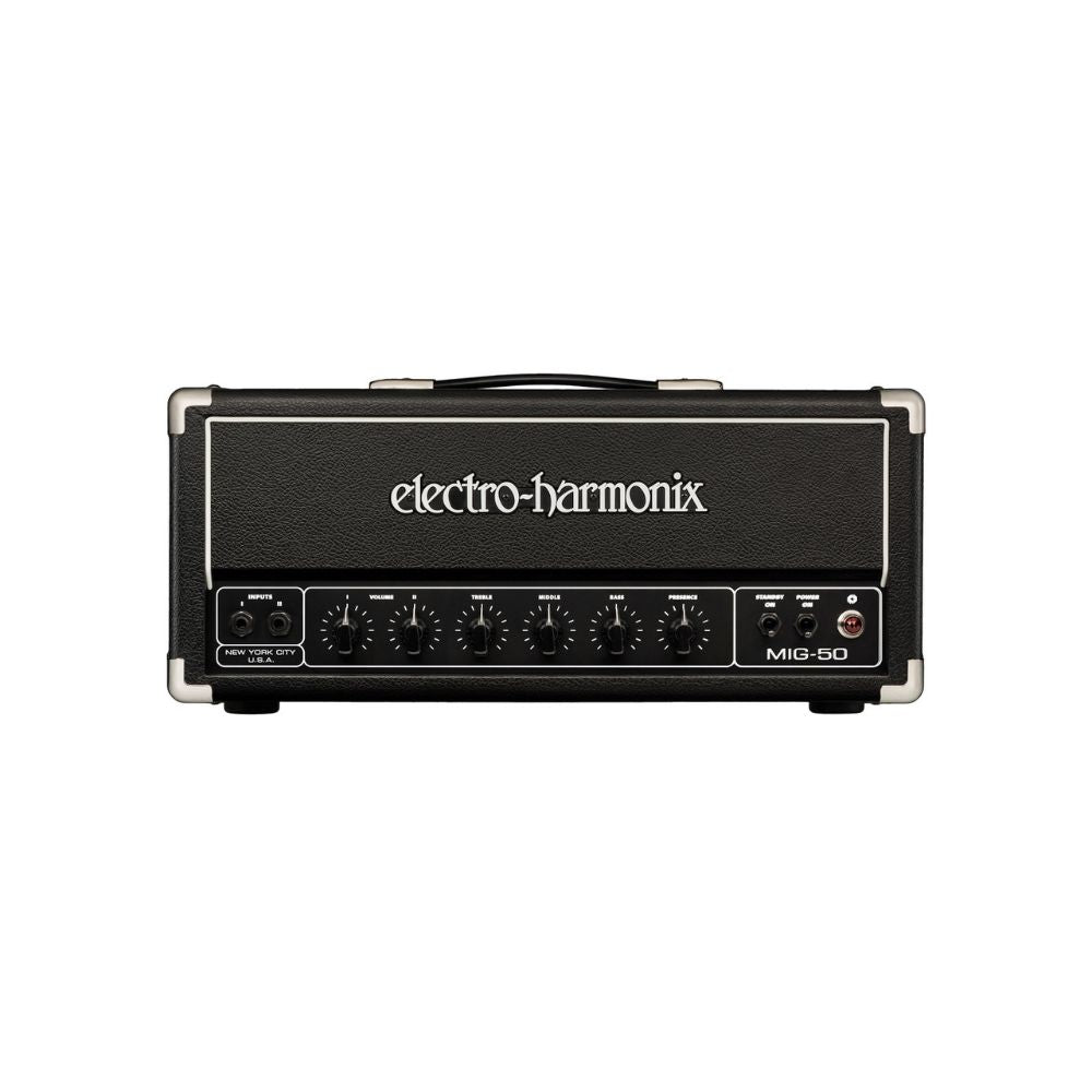 Electro-Harmonix MIG-50 AMP - 50W Tube Powered Amplifier Head Front