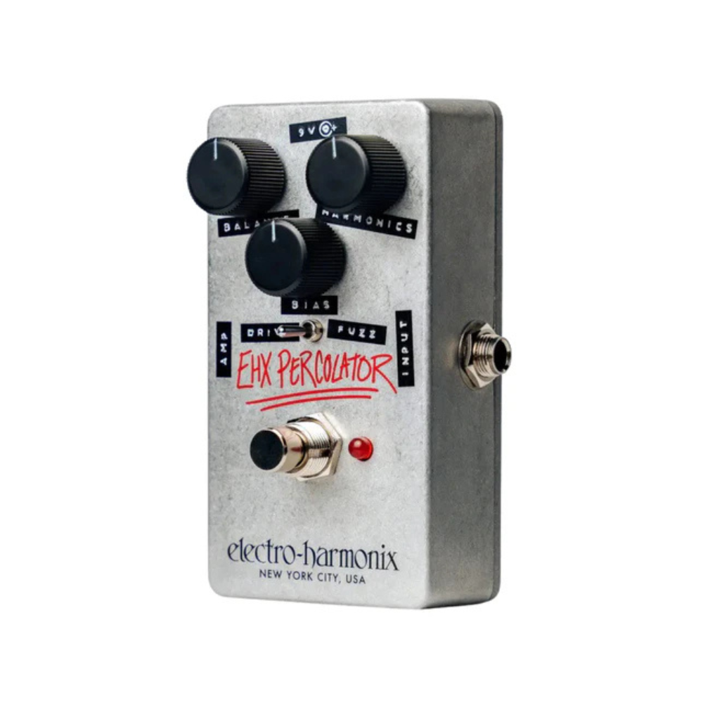 Electro-Harmonix Percolator Harmonic Saturator Fuzz Effect Pedal