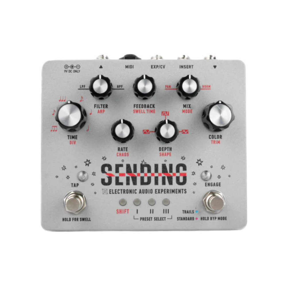 Electronic Audio Experiments Sending V2 Analog Delay Effect Pedal