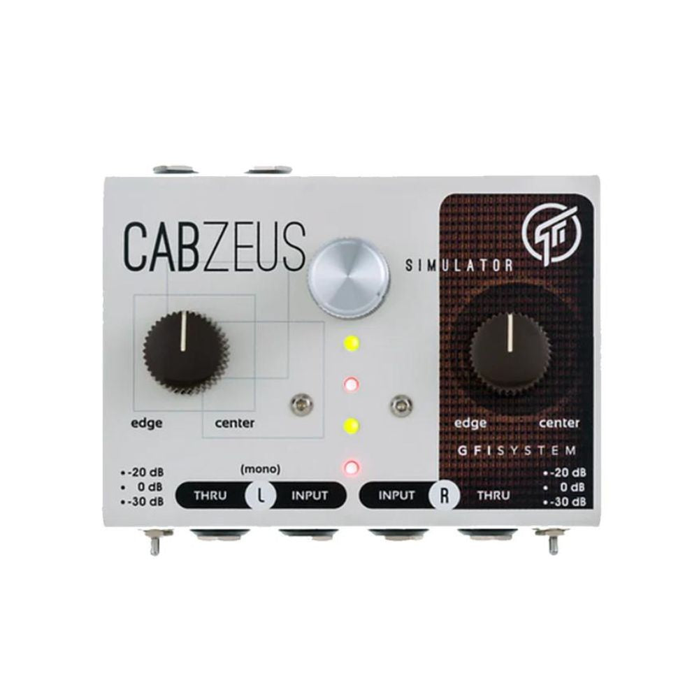 GFI System Cabzeus Cabinet SimulatorDI Box Pedal