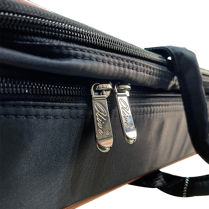 Olive Guitar Processor & Pedalboard Gig Bag (Large) zip