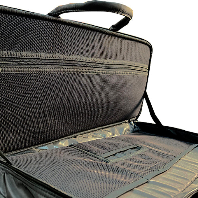 Olive Guitar Processor & Pedalboard Gig Bag (Large) Open