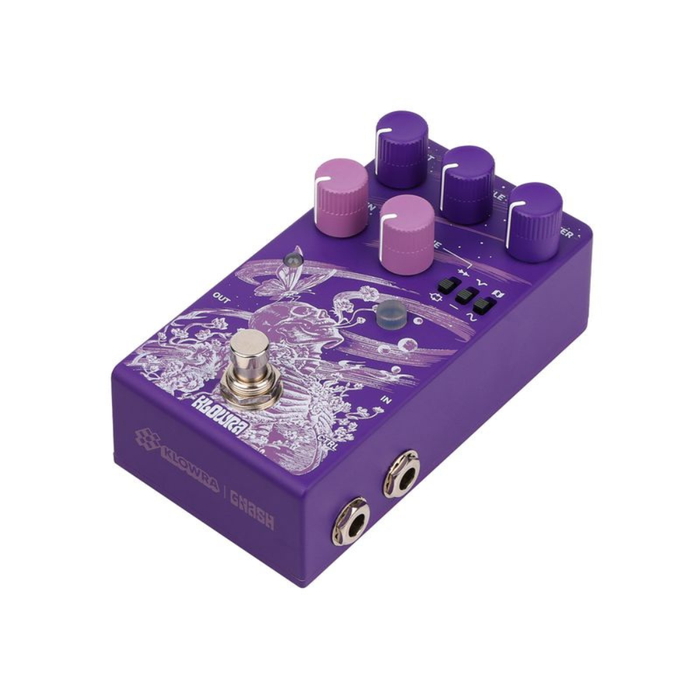 Klowra Gnash Single Footswitch Analog Distortion Pedal