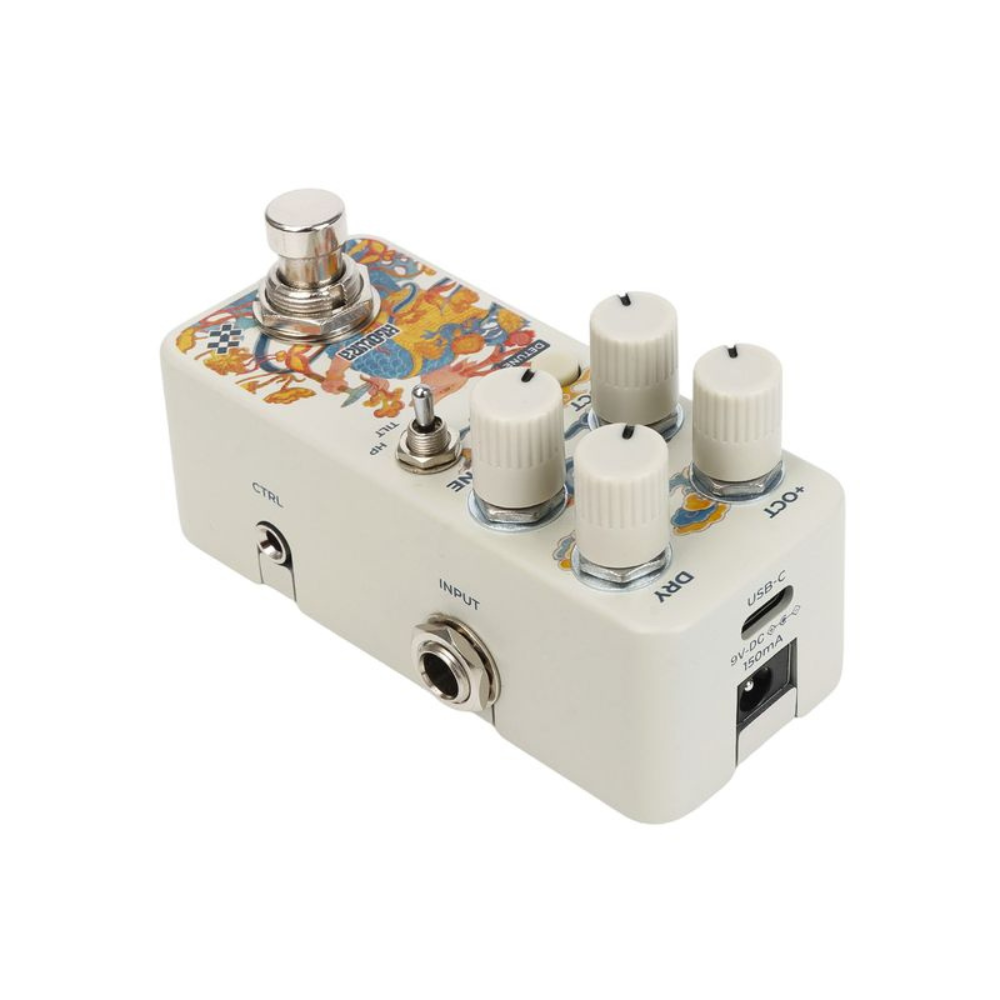 Klowra Leap Single Footswitch Polyphonic Octave Pedal
