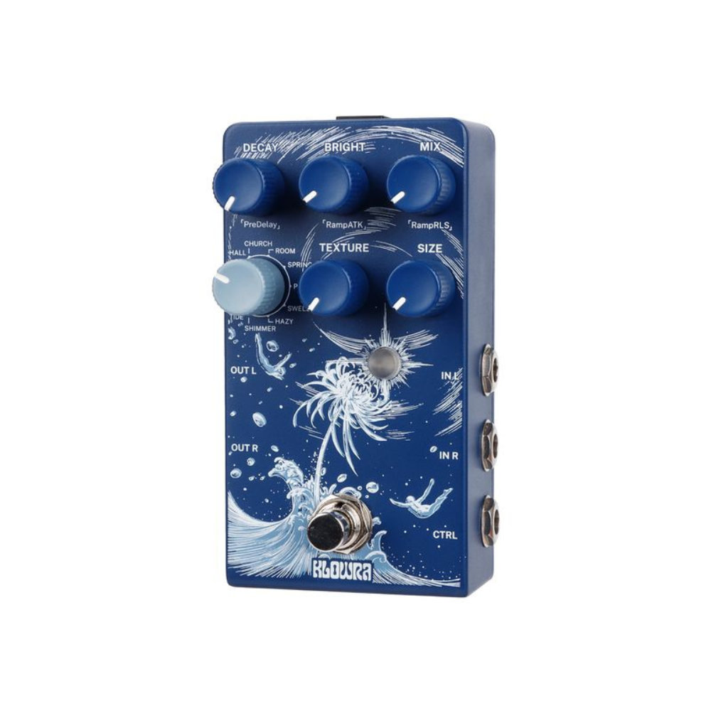 Klowra Limbo Single Footswitch Multi-Type Reverb Pedal