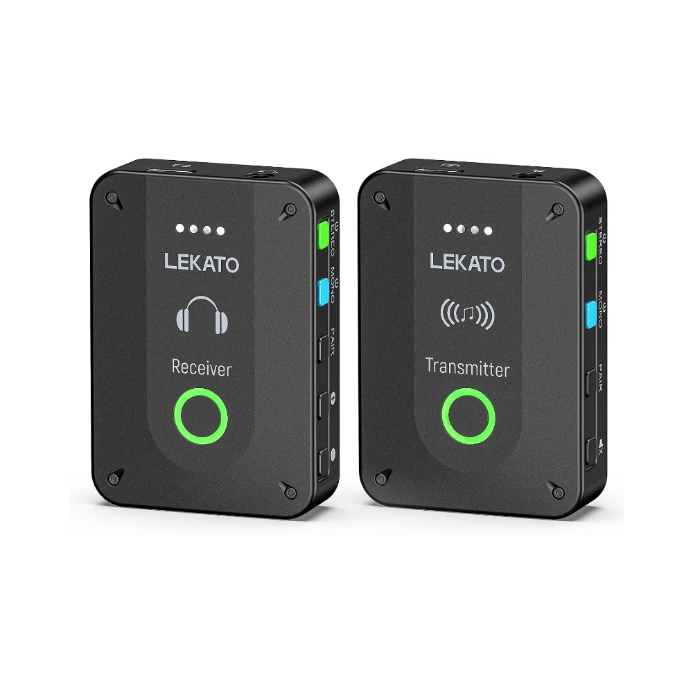 LEKATO MS-20 In Ear Monitor 2.4G Stereo Wireless System