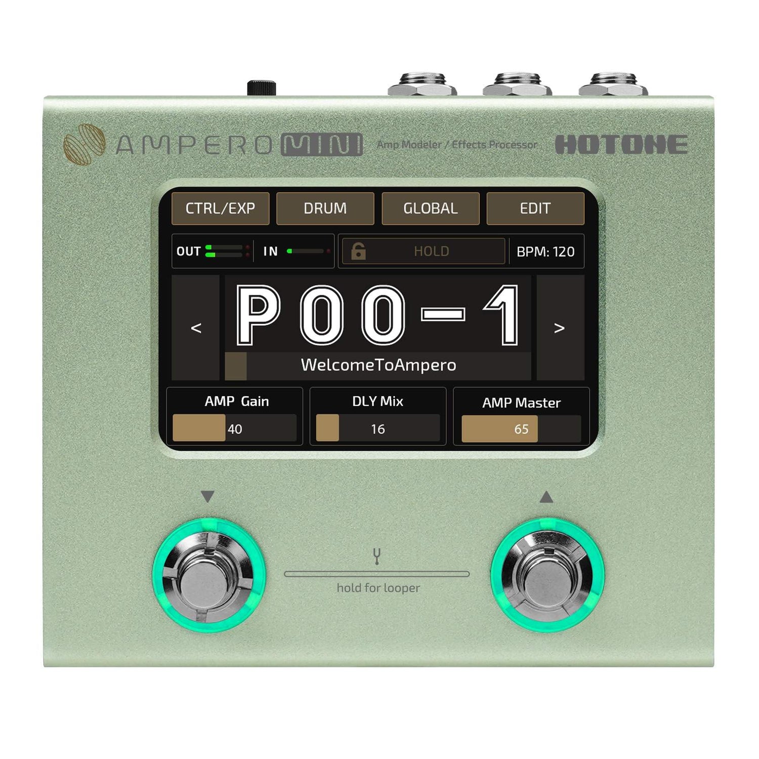 Hotone Ampero Mini Amp Modeler/Effects Processor