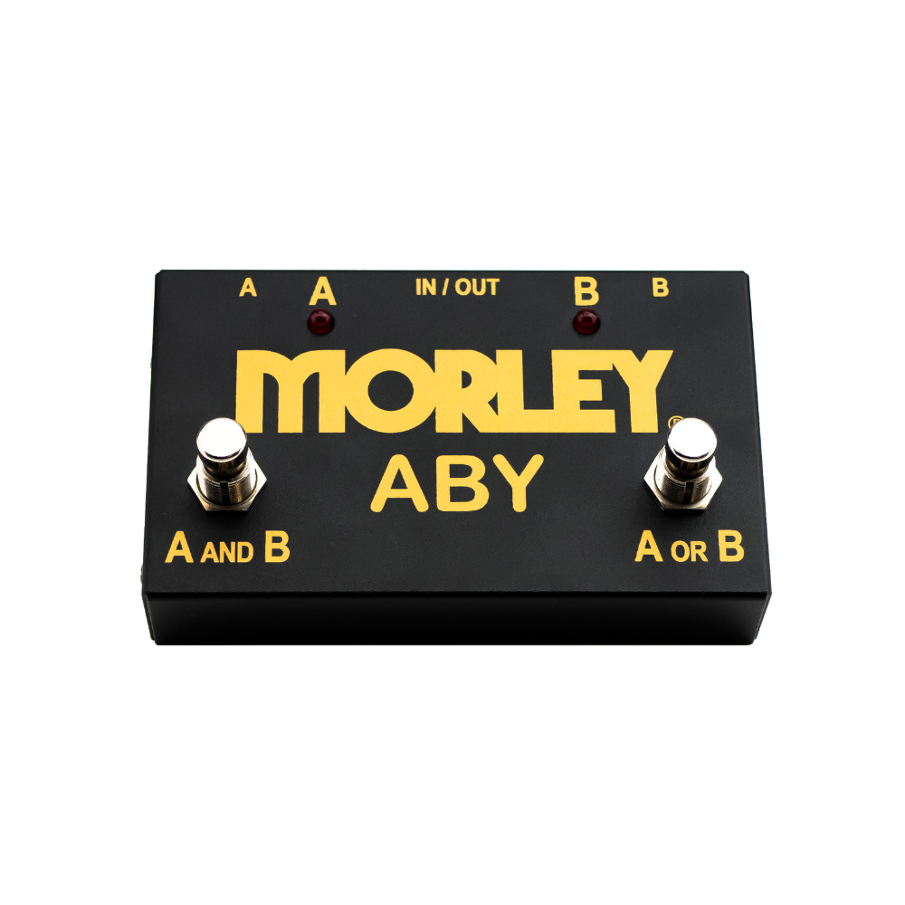 Morley Gold Series ABY 2-button Switcher/Combiner Pedal