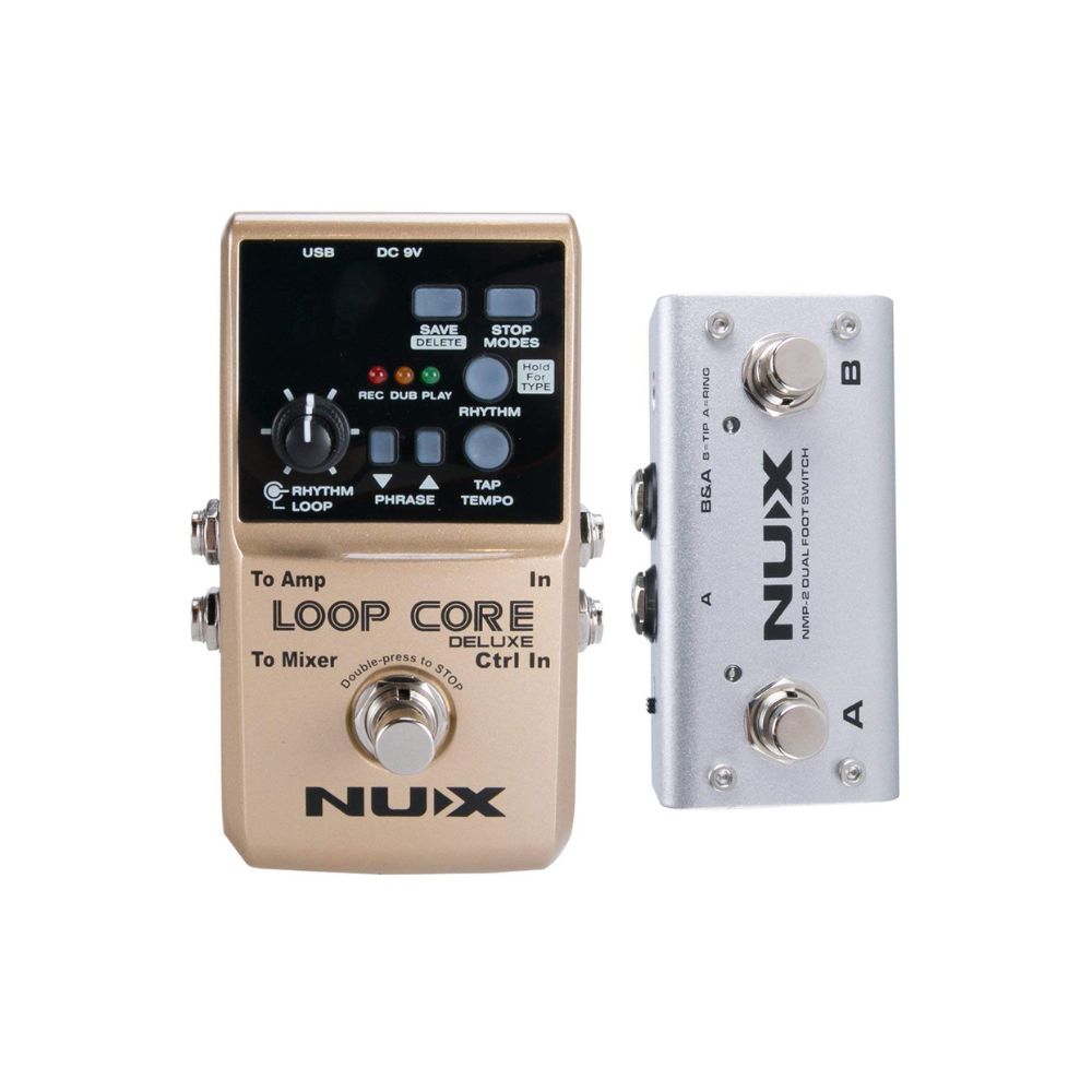 Nux Loop Core Deluxe Looper Bundle