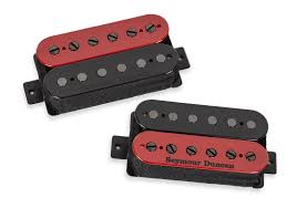 Seymour Duncan Nazgûl/Sentient Ltd Humbucker Pickup Set, Red/Black