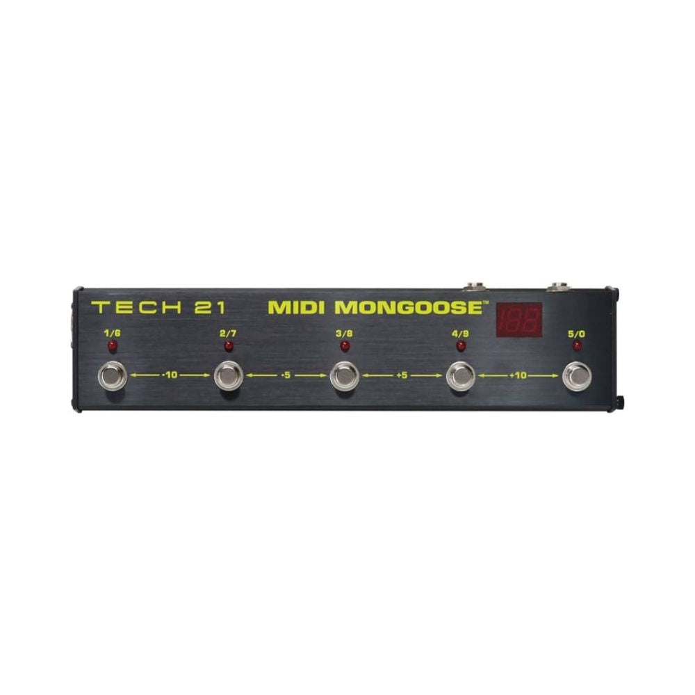 midi pedal switcher Tech 21 MIDI Mongoose Switcher Pedal – Stompbox.in
