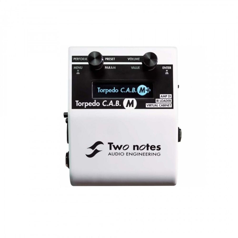 Two Notes Torpedo C A B M Speaker Simulator Pedal Stompbox in two-notes-torpedo-c-a-b-m-speaker-simulator-pedal-stompbox-in