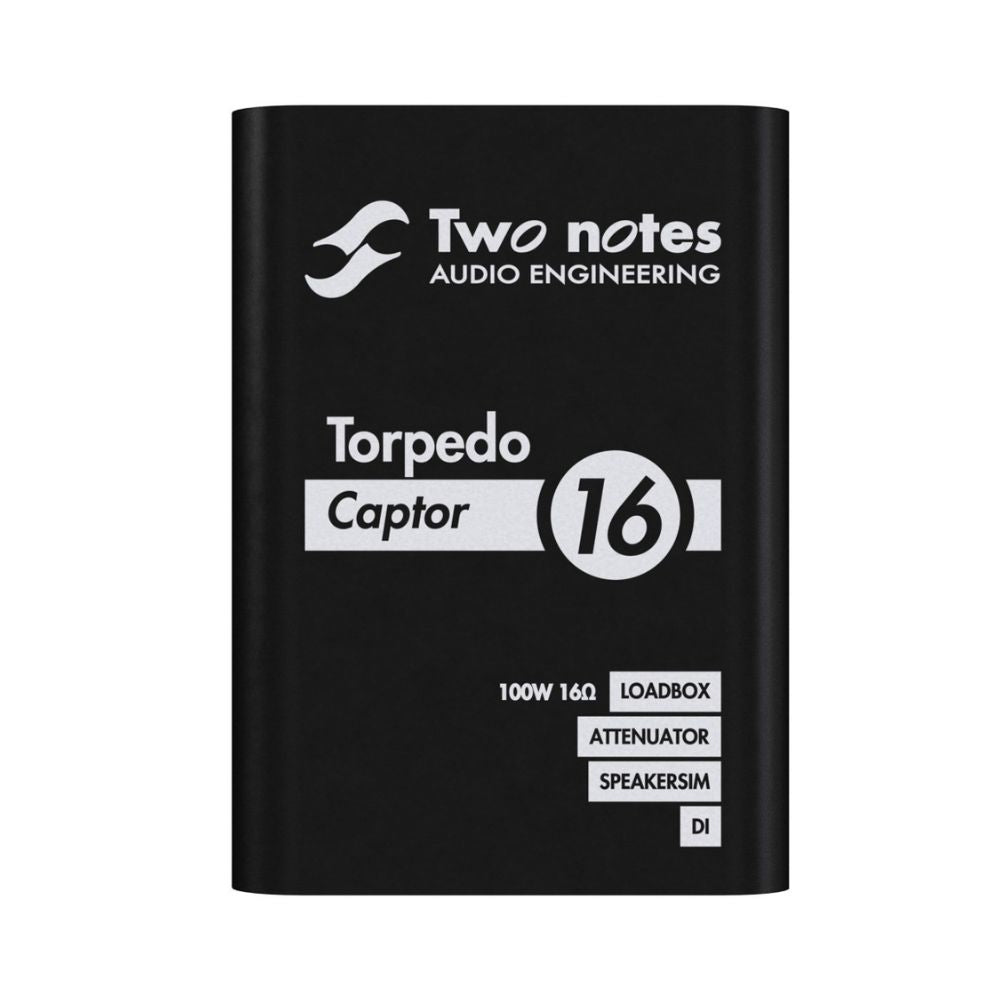 Two Notes Torpedo Captor 16 Ohms Loadbox DI &amp; Attenuator