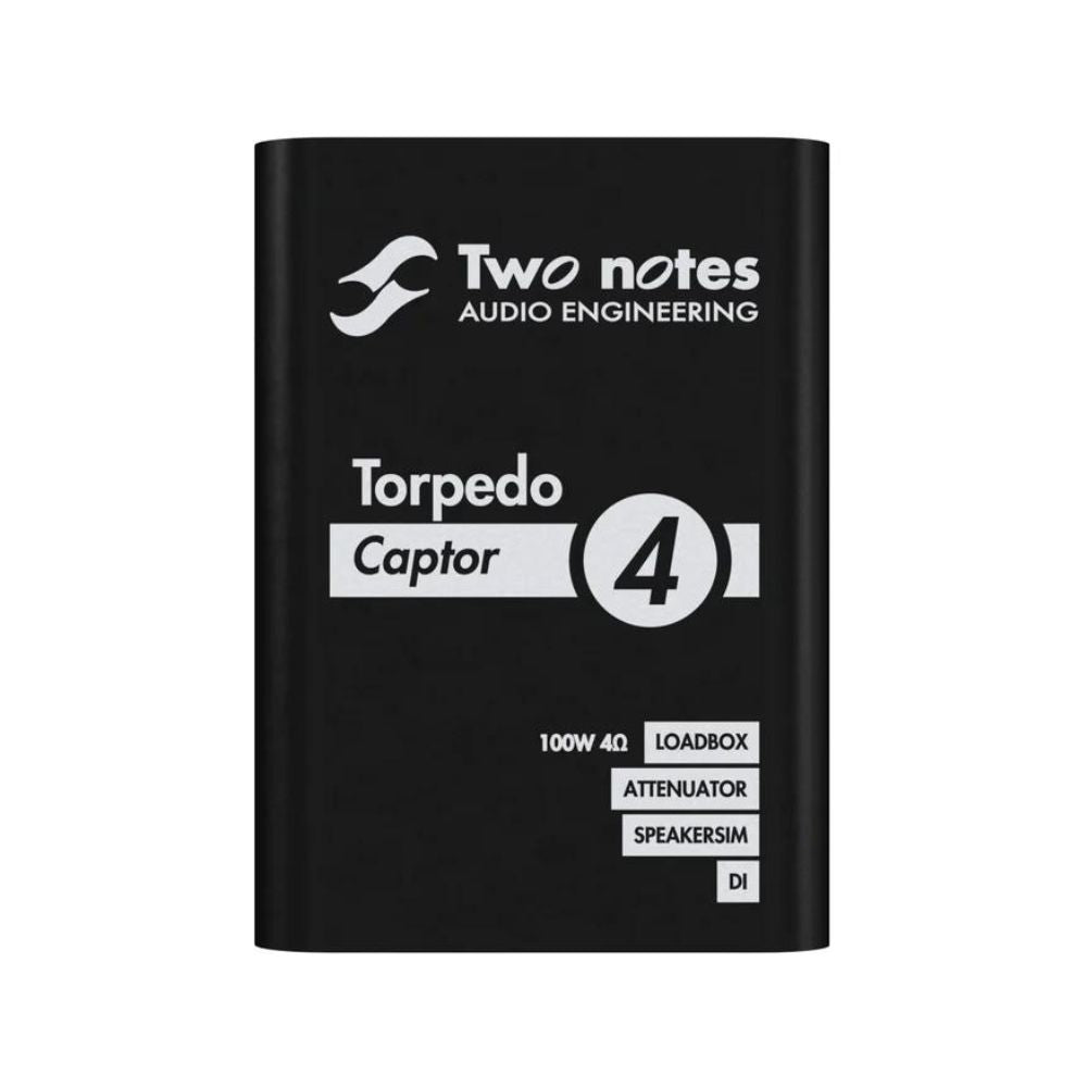 Two Notes Torpedo Captor 4 Ohms Loadbox DI &amp; Attenuator