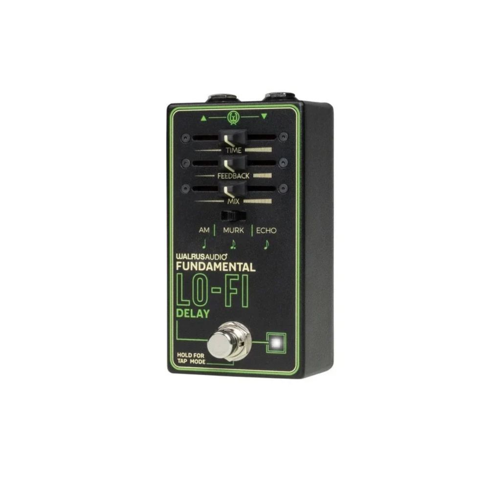 Walrus Audio Fundamental Series Lo-Fi Delay Effect Pedal Side