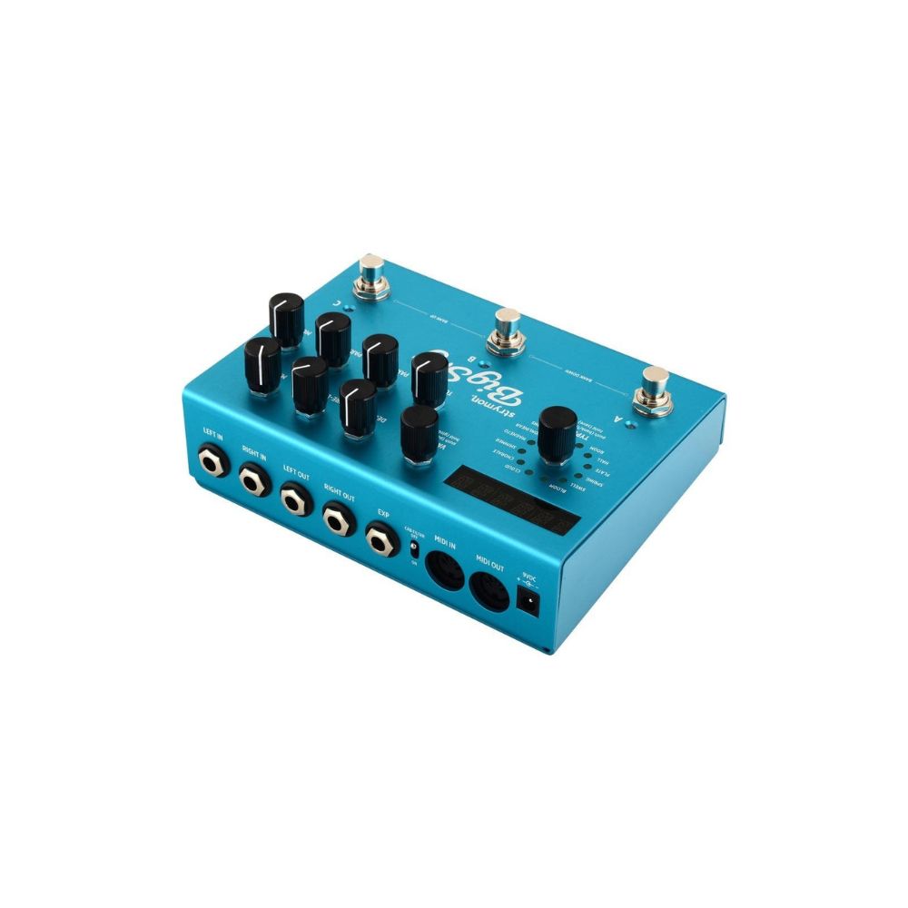 Strymon BigSky Reverberator Reverb Pedal Rear