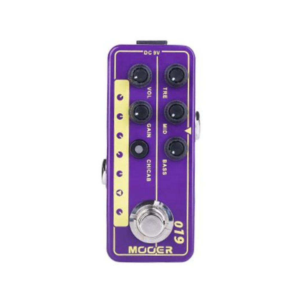 Mooer Micro Preamp 019 UK Gold PLX (Based on Marshall Plexi 50)