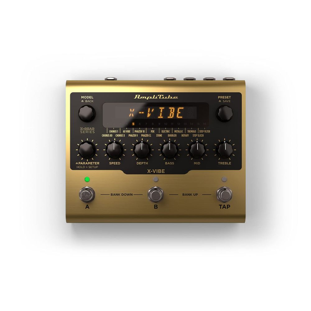 IK Multimedia AmpliTube X-VIBE Modulation Pedal Front