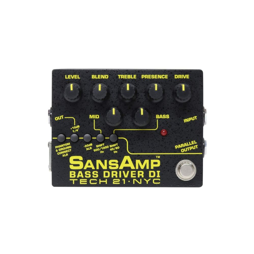 Tech 21 SansAmp Bass Driver DI V2 Pedal – Stompbox.in