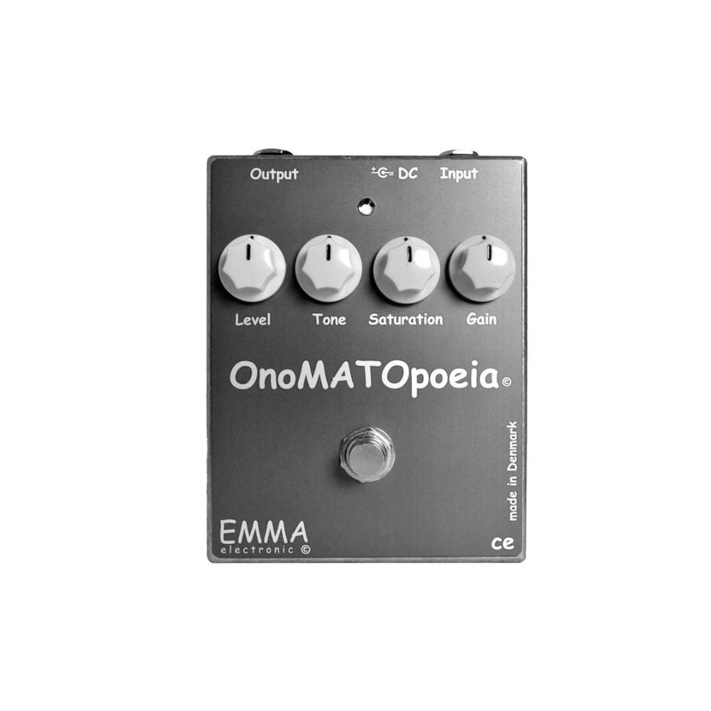 Emma Electronic OnoMATOpoeia Booster/Overdrive Pedal Front