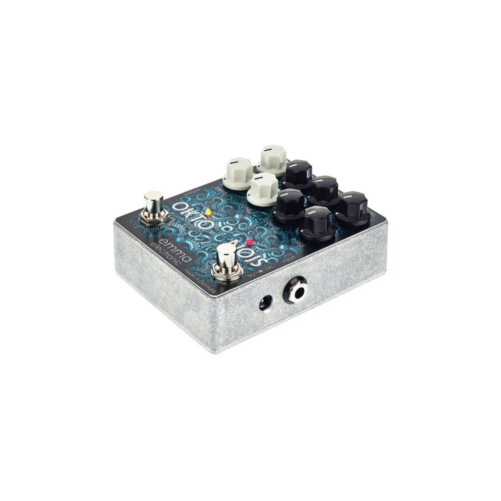 Emma Electronic Okto Nøjs Dual Octaver & Synth Fuzz Pedal Side