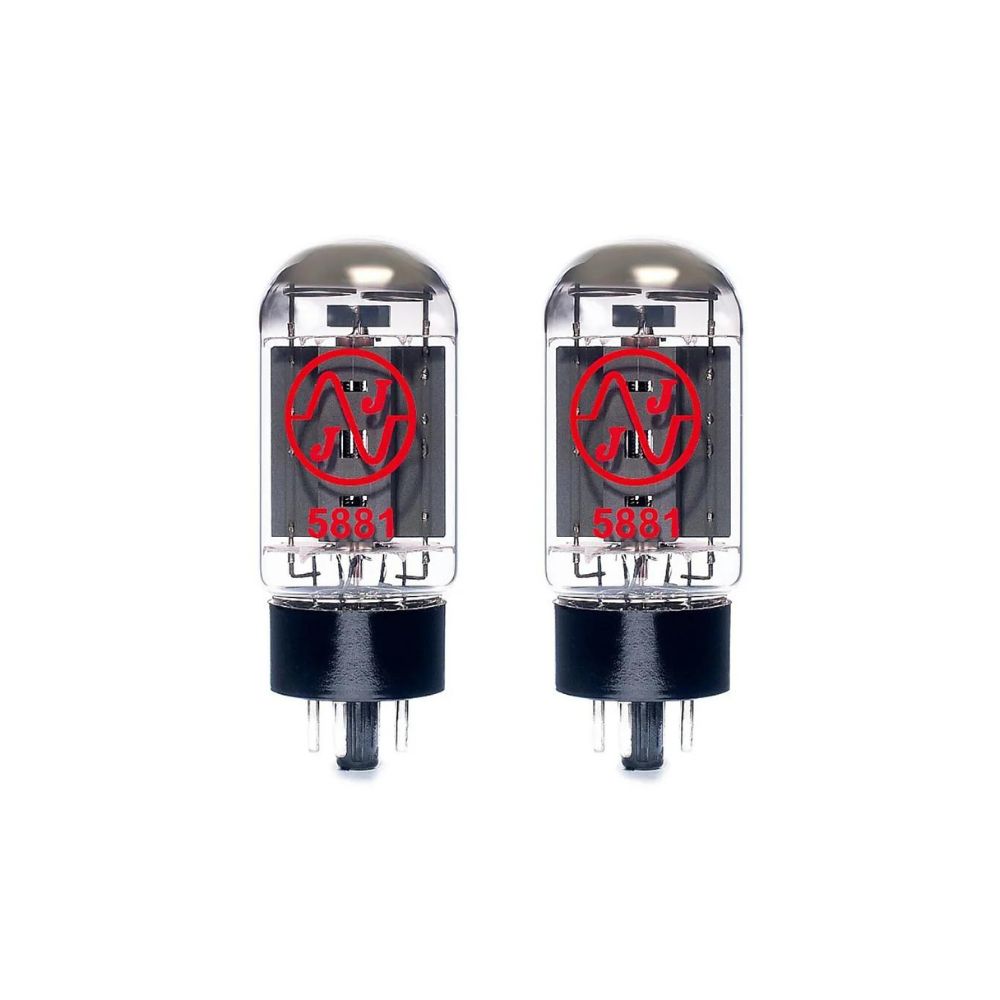 JJ Electronic 5881 Matched Pair Vacuum Tubes