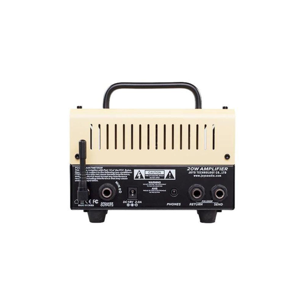Joyo BanTamP Meteor British Hi-gain 20W Amp Head Rear
