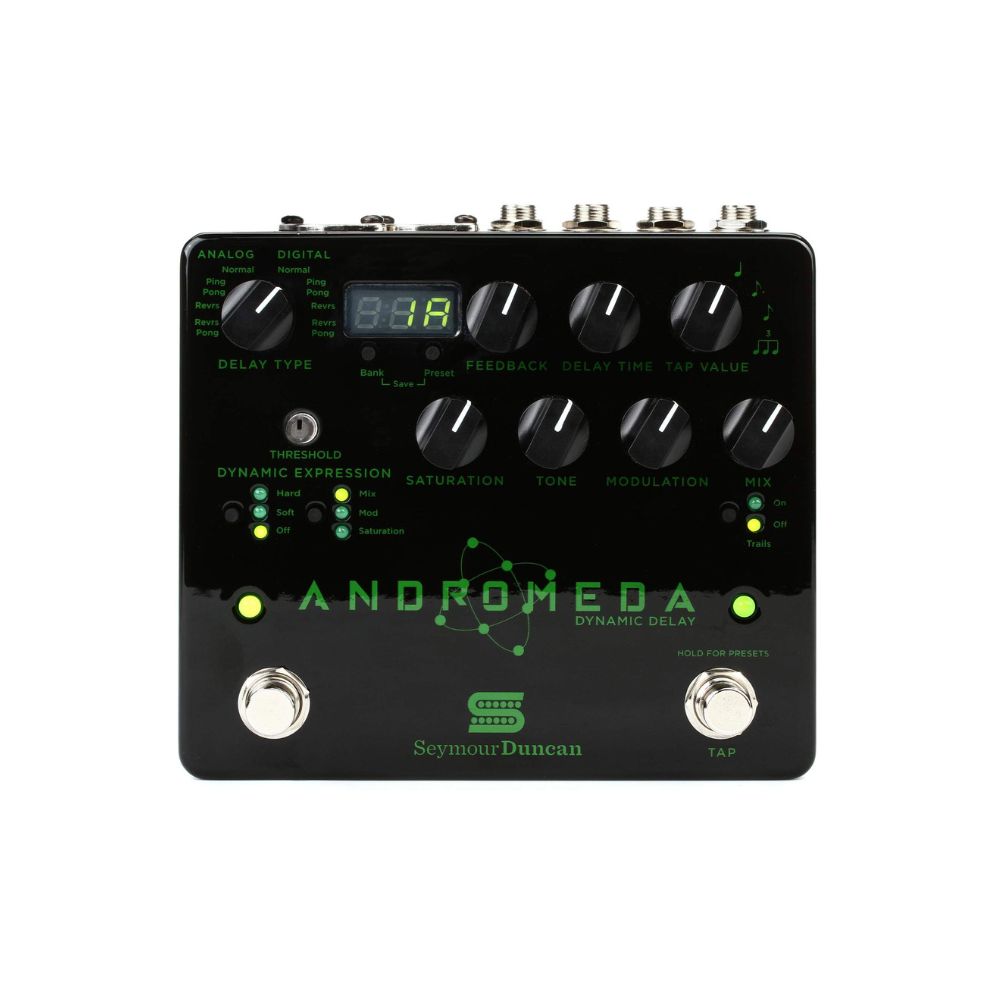 seymour duncan delay pedal Seymour Duncan Andromeda Dynamic Digital Delay Pedal – Stompbox.in
