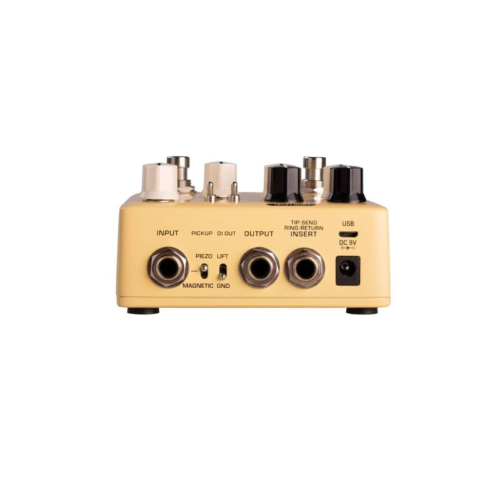 NUX Stageman Floor Acoustic Preamp & DI Pedal Rear