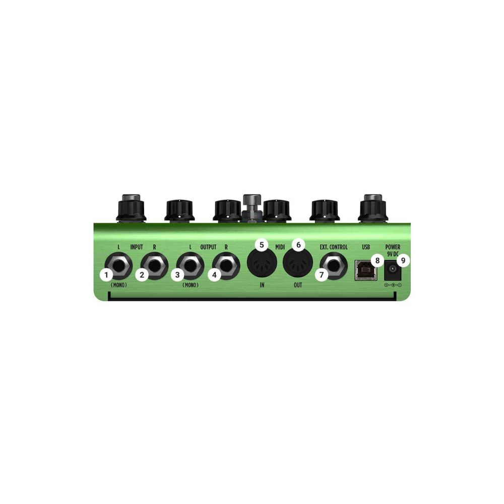 IK Multimedia AmpliTube X-TIME Delay Pedal Rear