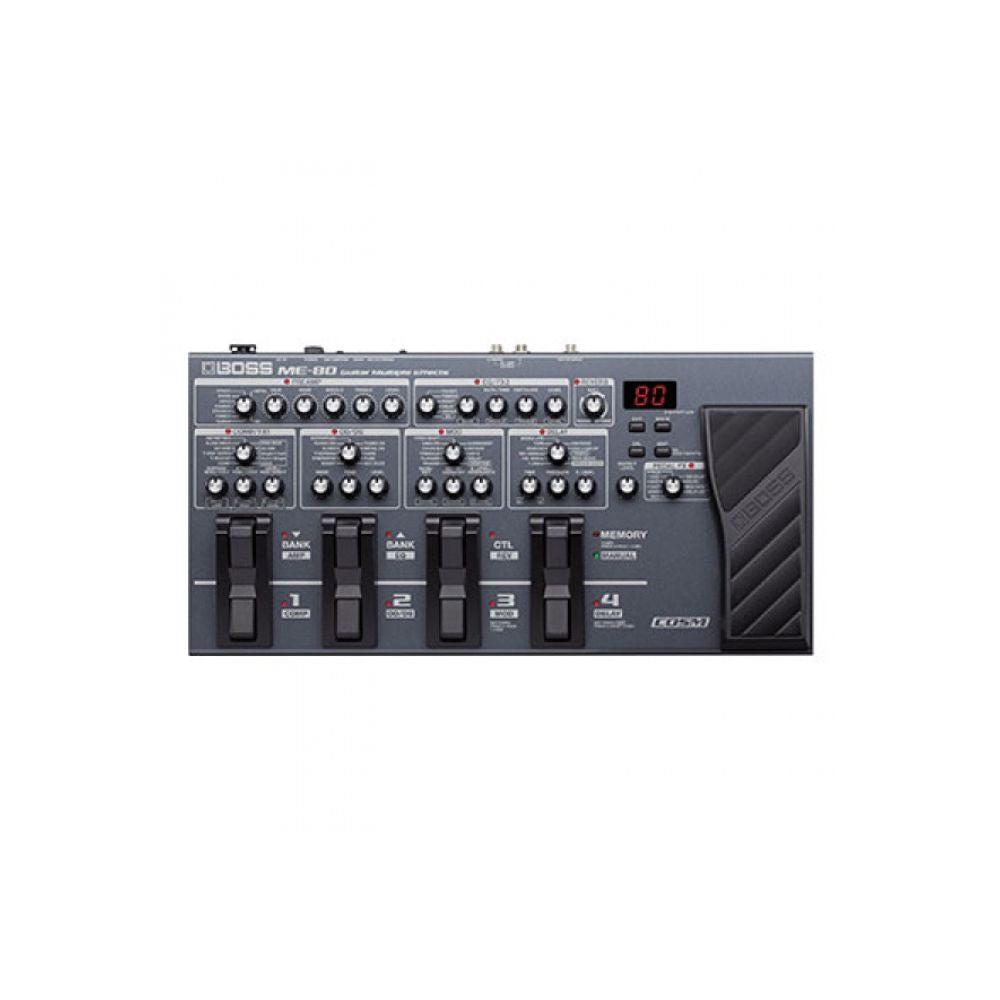BOSS ME80 Multi-effects Pedal Front