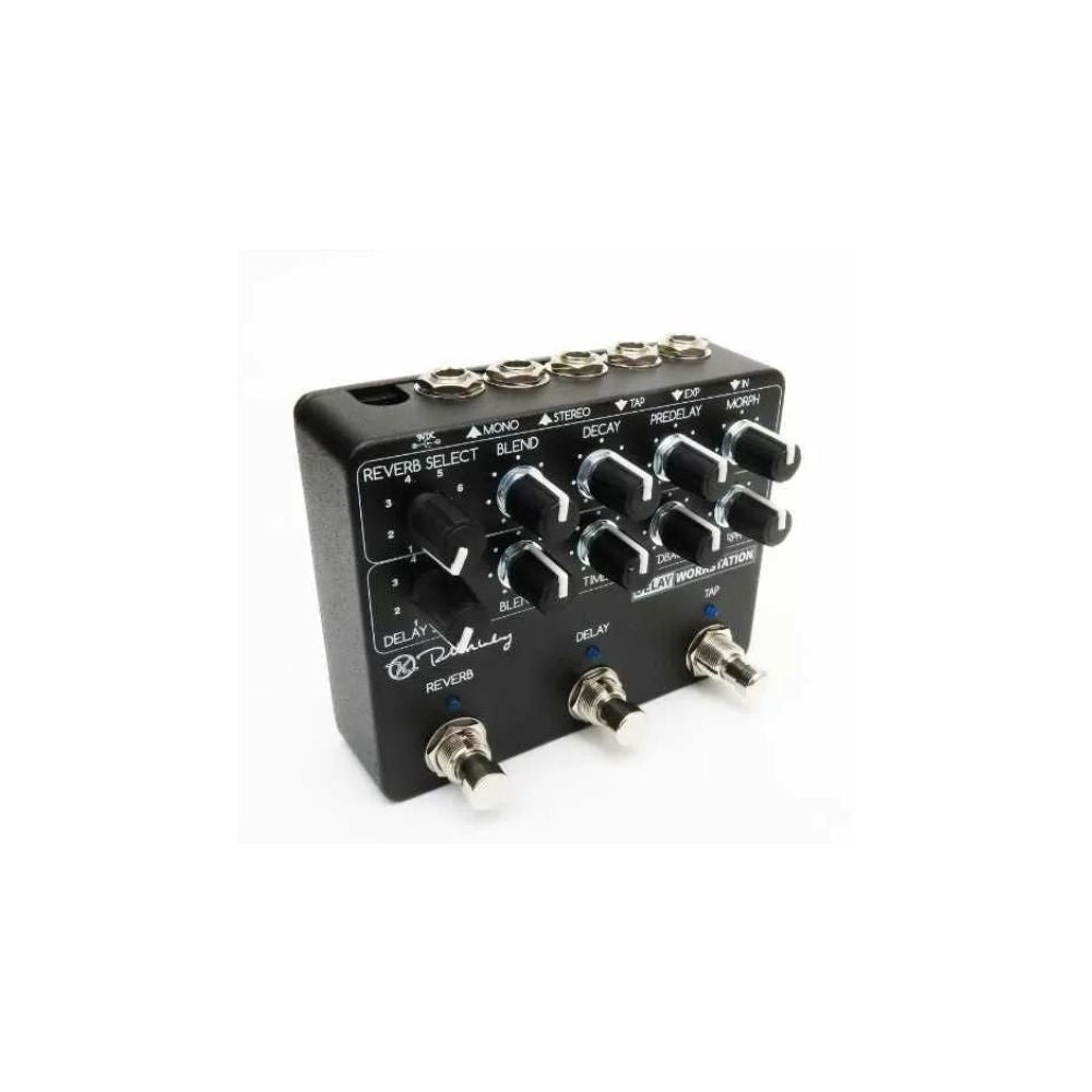Keeley Electronics Delay Workstation Powerful Delay and Reverb Combi Pedal Top