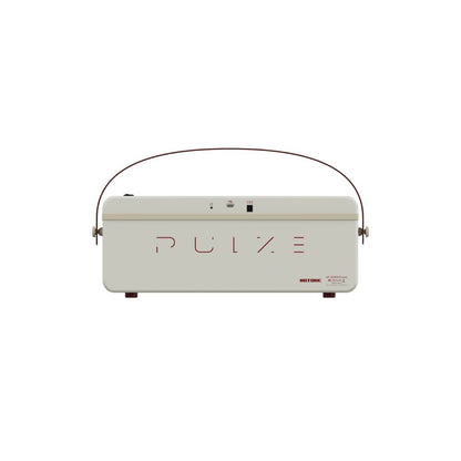 Hotone Pulze Multifunctional Modern Bluetooth Modeling Amplifier, White Edition Rear