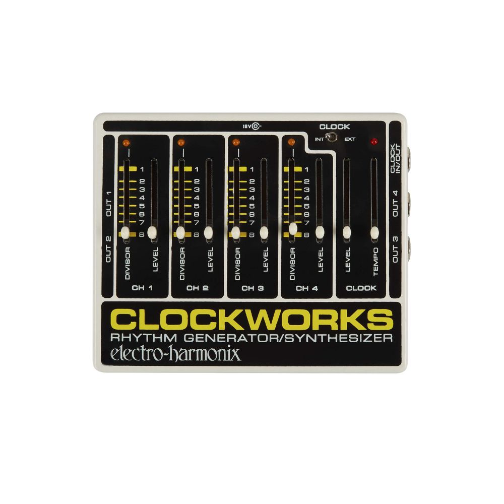 Electro-Harmonix Clockworks Rhythm Generator / Synthesizer Pedal