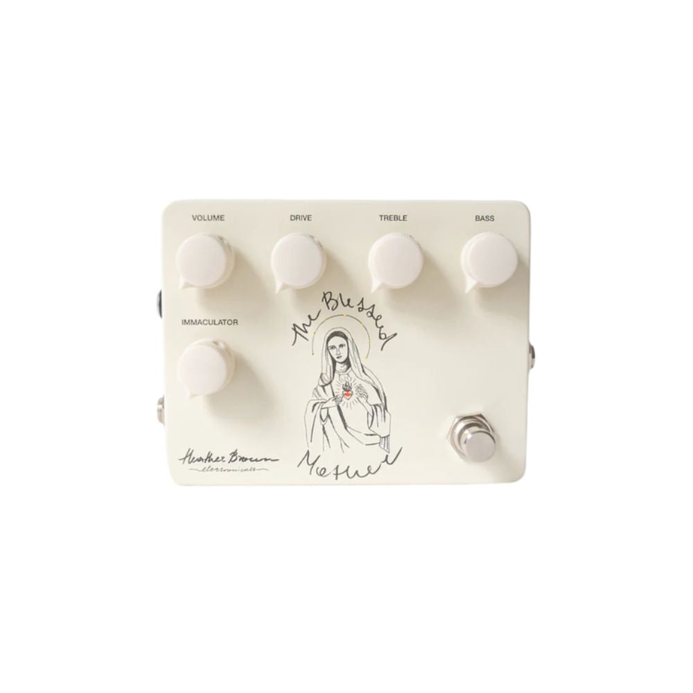 Heather Brown Electronicals The Blessed Mother Overdrive Effect Pedal Front