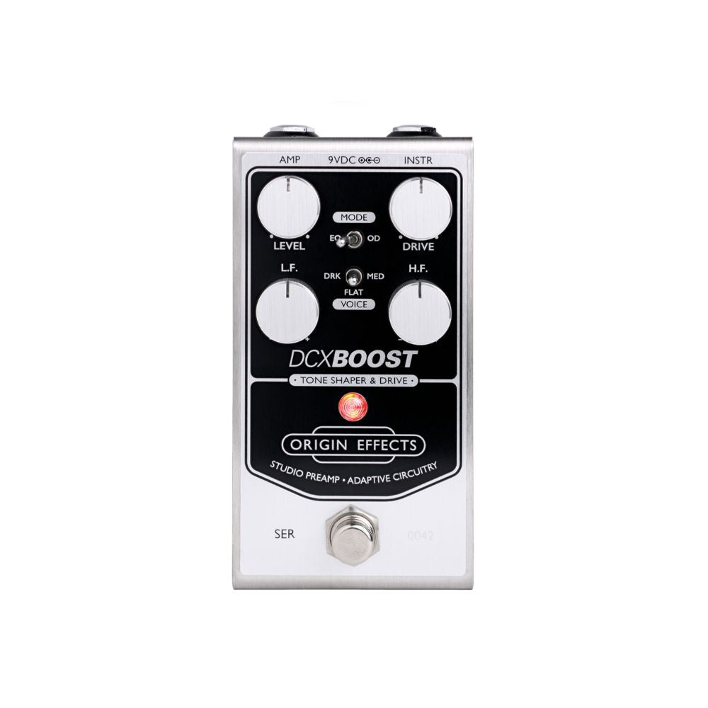 Origin Effects DCX Boost Tone Sharper & Drive Pedal