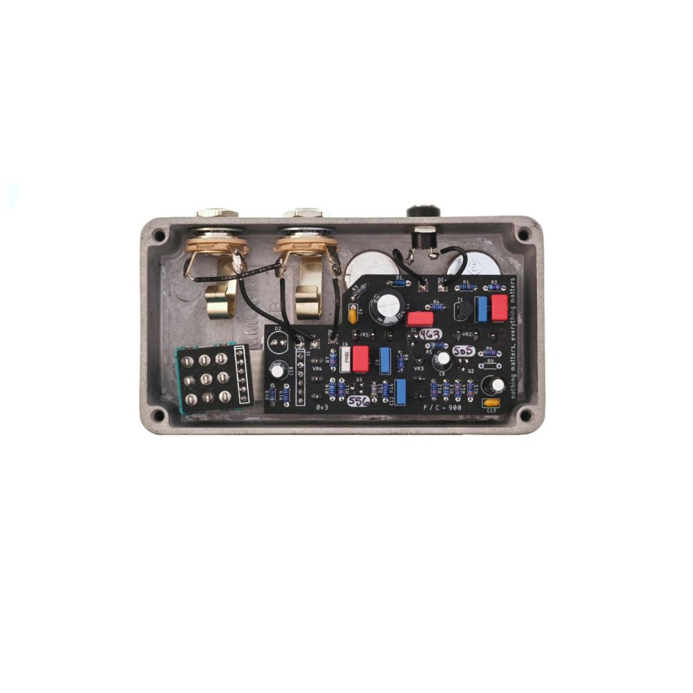 Fairfield Circuitry ~900 "About Nine Hundred" Four Knob Fuzz Guitar Effects Pedal Inside