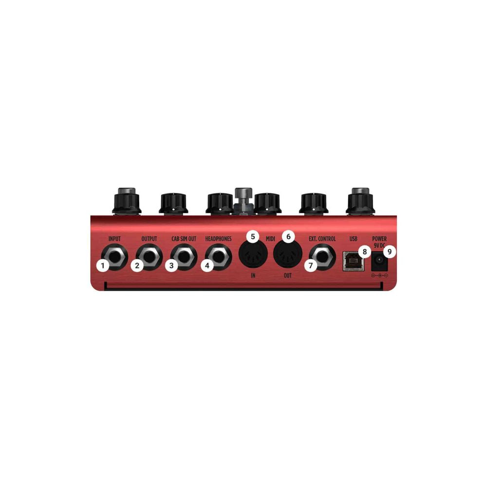 IK Multimedia AmpliTube X-DRIVE Distortion Pedal Rear