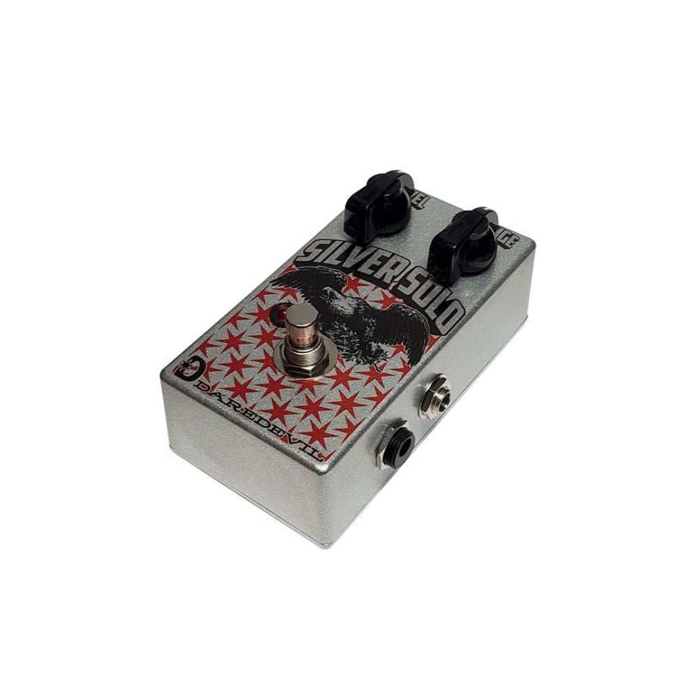 Daredevil Silver Solo Range Boost Pedal Side