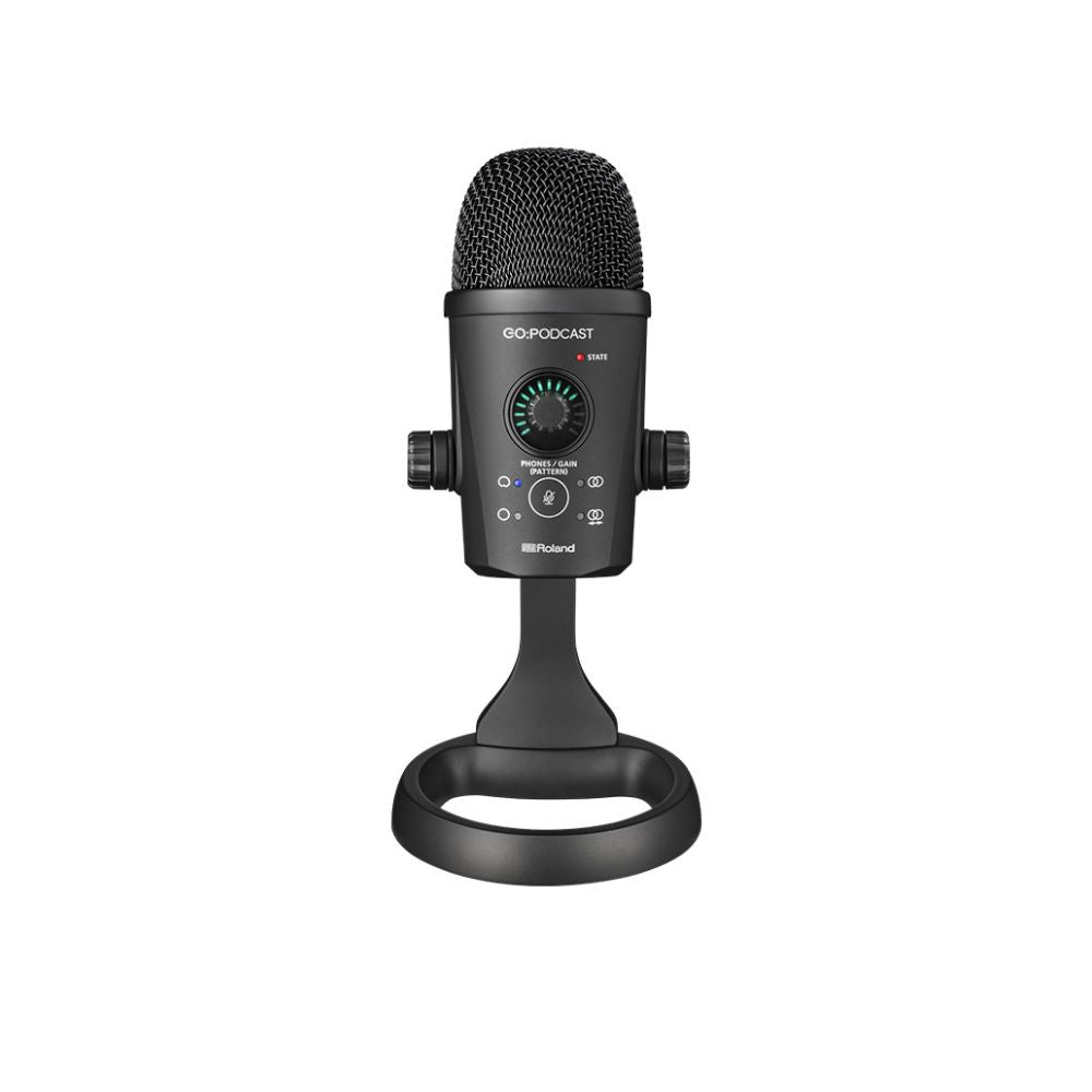 Roland GO:PODCAST Livestreaming USB Microphone – Stompbox.in