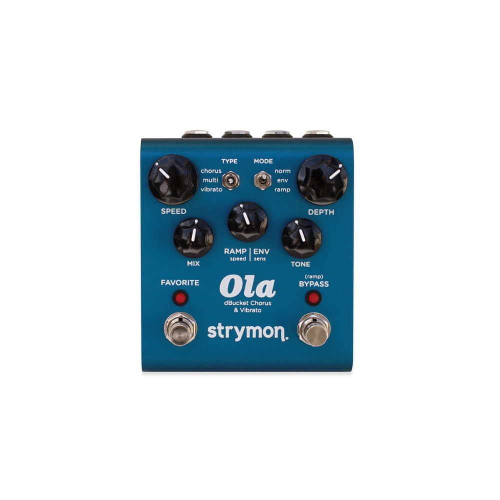 Strymon Ola dBucket Chorus &amp; Vibrato Pedal Front