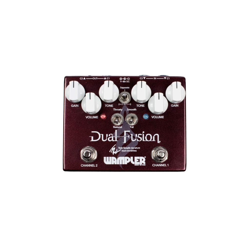 Wampler Dual Fusion Tom Quayle Signature Dual Overdrive Pedal